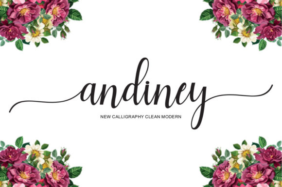 Andiney Script: Elegant Font for Creative Projects