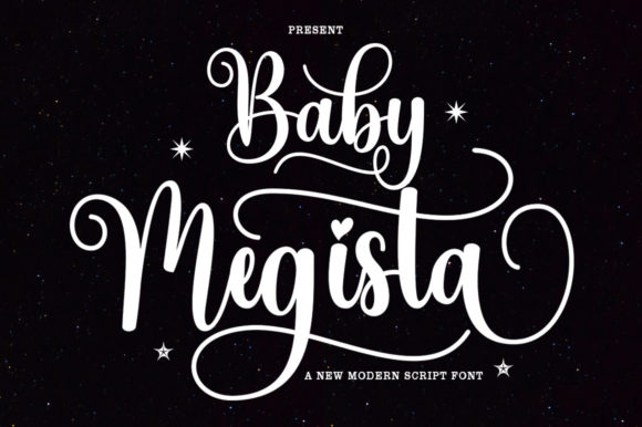 Baby Megista Font for Creative Projects
