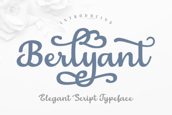 Berlyant: A Script Font for Web Design