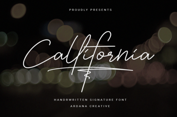 Callifornia: A Stylish Font for Small Business