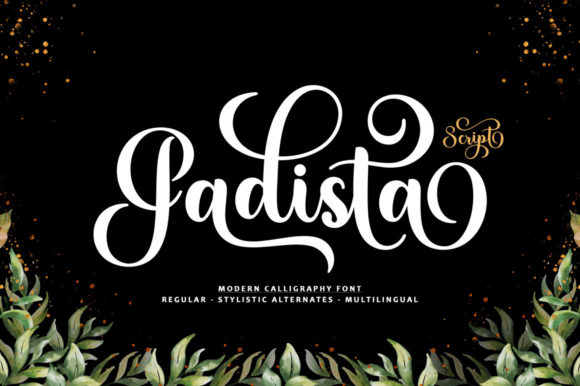 Gadista Script: A Stylish Font for Campaigns