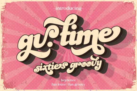Gv. Time: A Bold Handwritten Font for Web Design