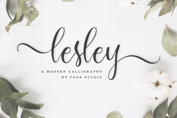 Lesley Script: A Romantic Typeface