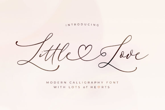 Little Love Font for Web Design