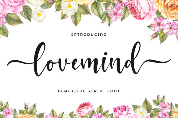 Lovemind Script: A Handmade Font for Elegant Design