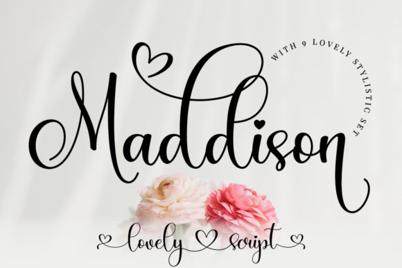 Maddison: A Script Font for Real-World Design