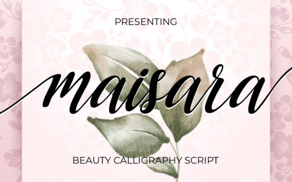 Maisara Script: A Stylish Font for Promos