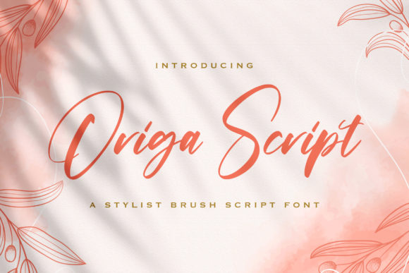 Origa Script: A Luxurious Script Font