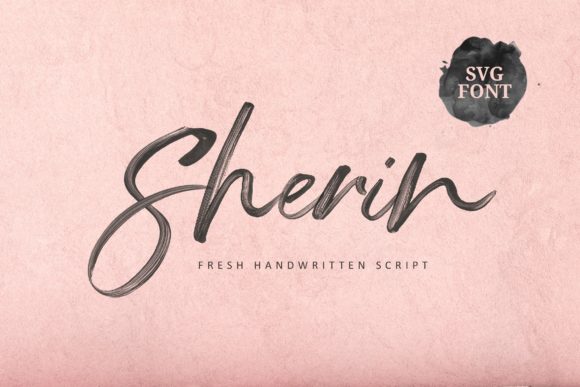 Sherin: A Romantic Script Font