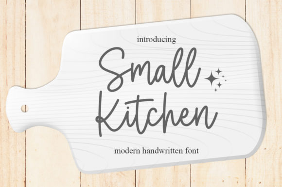 Small Kitchen: A Stylish Font for Creative Campaigns