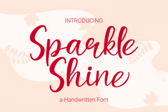 Sparkle Shine Font for Creative Design