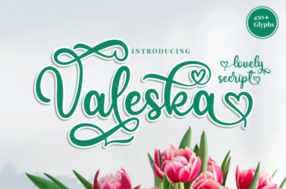 Valeska Font: Elegant Calligraphy for Web Design