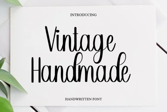 Vintage Handmade Font for Creative Projects