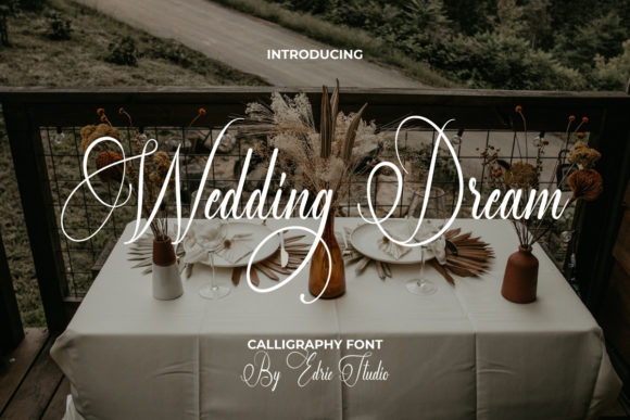Wedding Dream Font for Elegant Branding