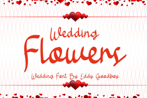 Wedding Flowers Font